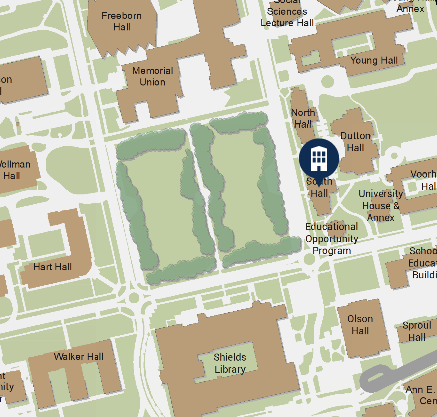 South Hall Campus Map